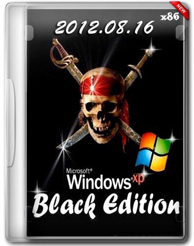 Скачать Windows XP Professional SP3 Black Edition (х86/ENG/RUS) (16.08.2012)